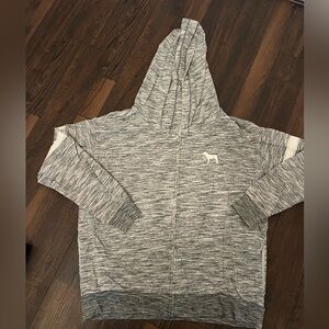 PINK brand zip up sweat shirt